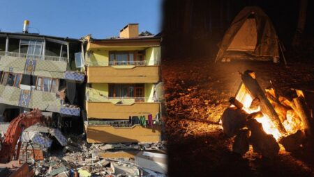 Ateş nasıl yakılır? Kamp ateşi nasıl yakılır? Depremde soğuktan korunmak için kamp ateşi…