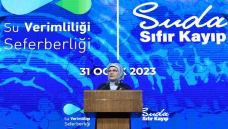 Emine Erdoğan “Su Verimliliği Seferberliği” tanıtım toplantısına katıldı!