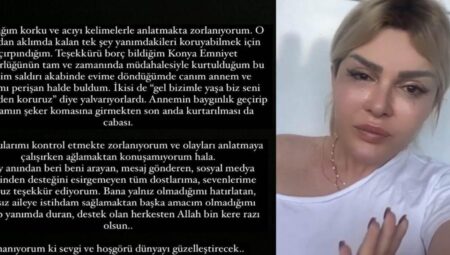 Konya’da protesto edilen Selin Ciğerci’den ilk açıklama! “Ağlamaktan konuşamıyorum…”