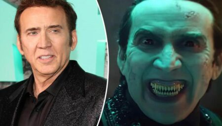 Nicolas Cage, ‘Drakula’ karakterinin hakkını verdi! Dişlerini sivri bir şekilde törpületti