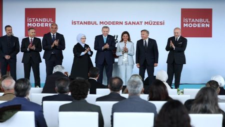 Emine Erdoğan İstanbul Modern’in yeni binasından duyurdu: Hayırlı olmasını diliyorum!